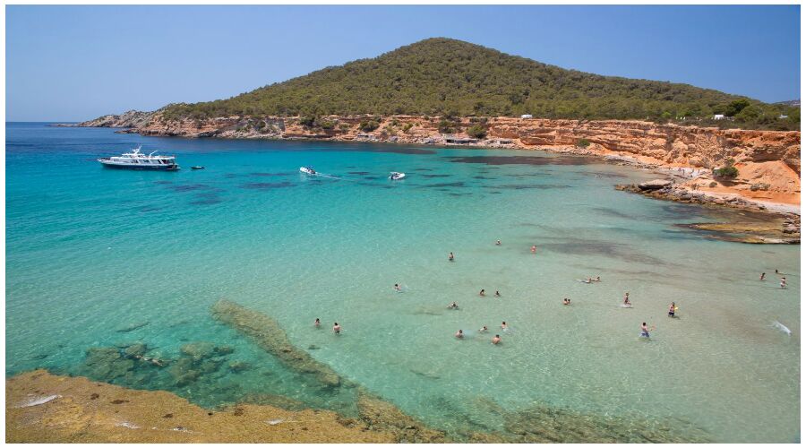 La plage Sa Caleta