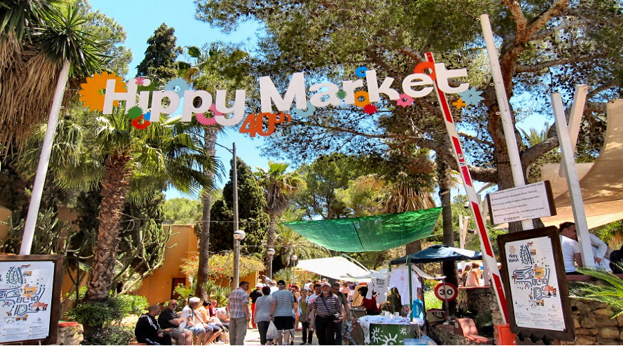 Marché Hyppi d'Ibiza, Location bateau Baleares Espagne