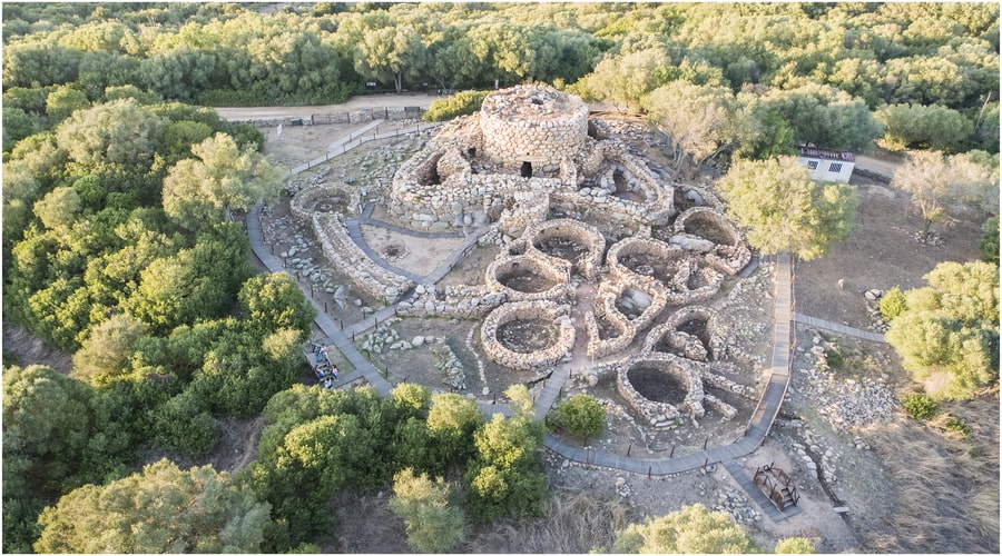 Nuraghe La Prisgiona, Sardinia, Italy