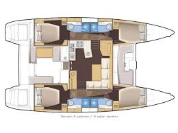 Lagoon-catamaran Lagoon 450 Layout 1