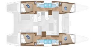 Lagoon-catamaran Lagoon 450 Layout 1