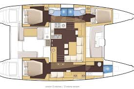 Lagoon-catamaran Lagoon 450 Layout 1