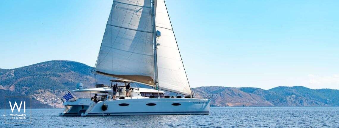 High Five (ex High Jinks) Fountaine Pajot Sanya 57 Exterior 1