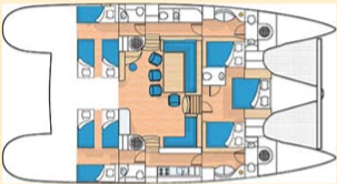Privilege-catamaran Privilege 585 Layout 1