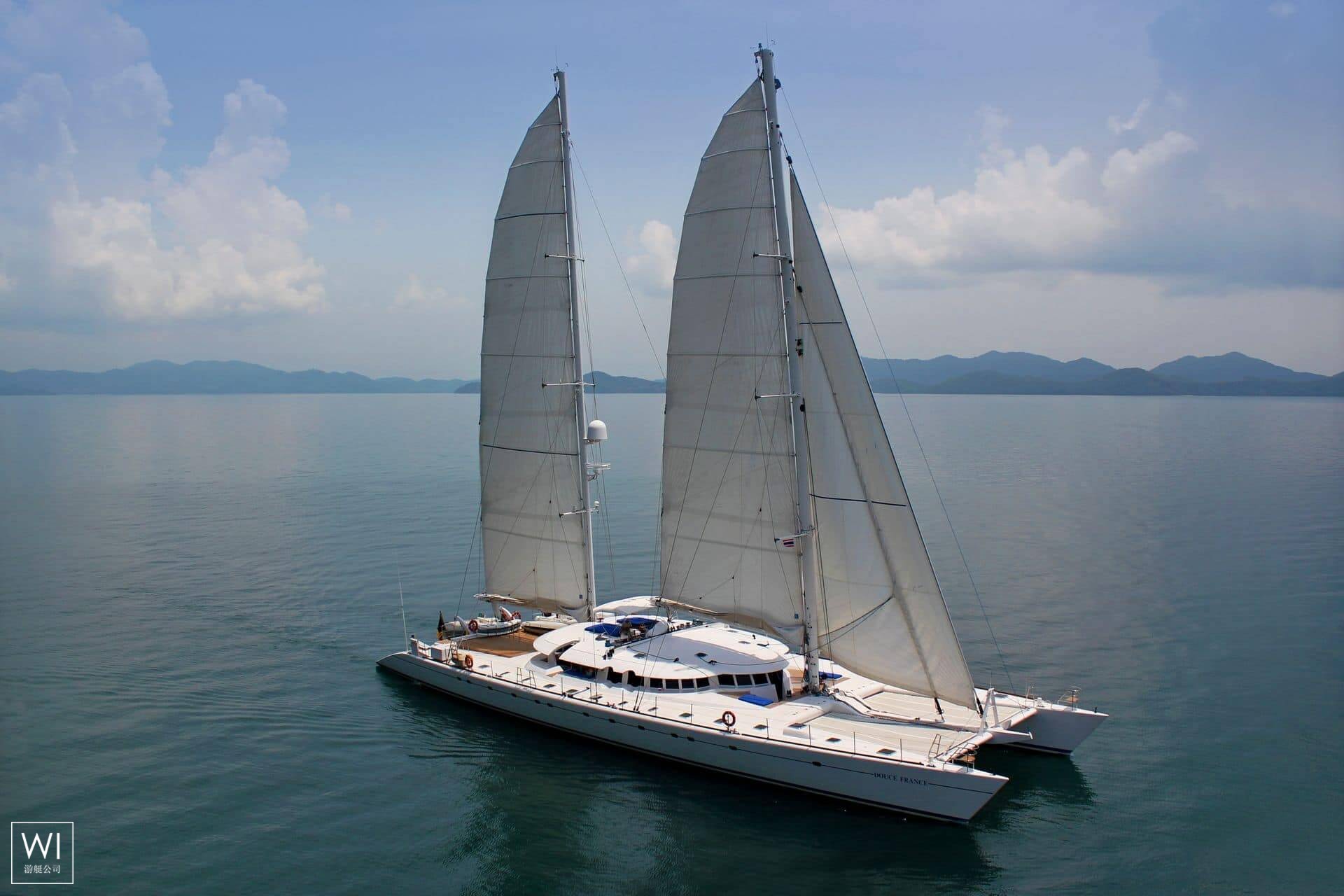 Douce France  Alu Marine Catamaran 42M Exterior 1