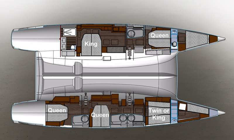 Fountaine-pajot Victoria 67 Layout 1