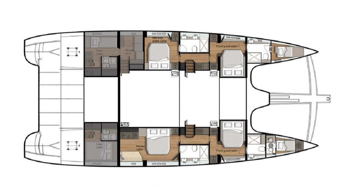 Sunreef-yachts Sail 74 Layout 1