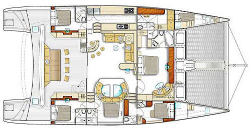 Matrix-catamaran Silhouette 76 Layout 1