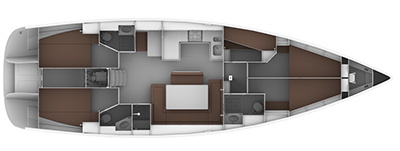Bavaria-yachts Bavaria 50cruiser Layout 1