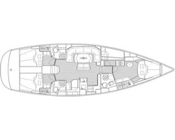 Bavaria-yachts Bavaria 50cruiser Layout 1