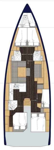 Bavaria-yachts Bavaria 50cruiser Layout 1