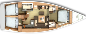Hanse-yachts Hanse 445 Layout 1