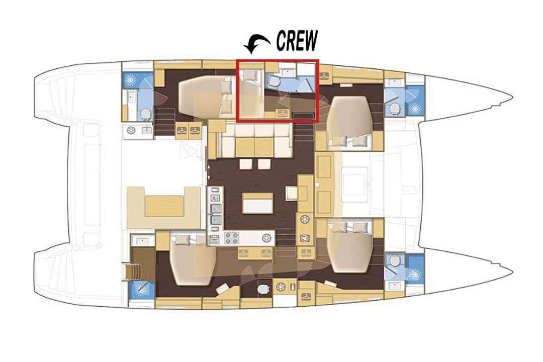 Lagoon-catamaran Lagoon 560 Layout 1