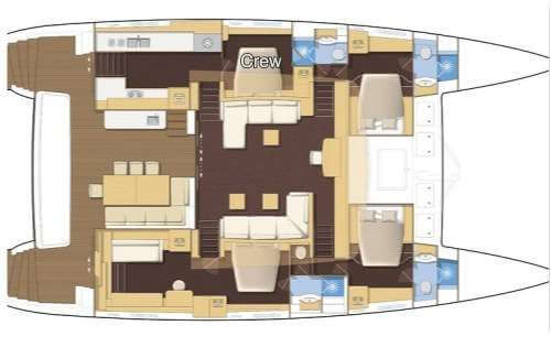 Lagoon-catamaran Lagoon 620 Layout 1
