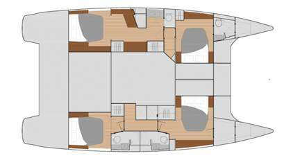 Fountaine-pajot Saba 50 Layout 1