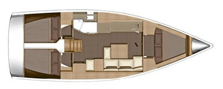 Dufour-yachts Dufour 382 Layout 1