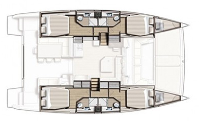 Catana-catamaran Bali 45 Layout 1