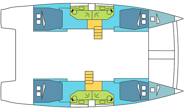 Catana-catamaran Bali 45 Layout 1