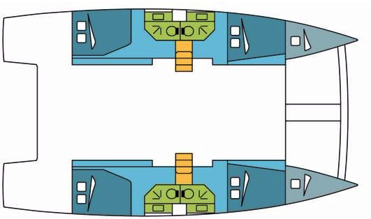 Catana-catamaran Bali 43 Layout 1