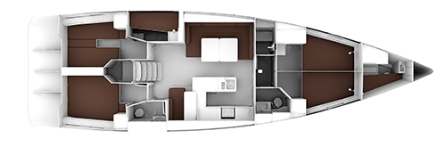Bavaria-yachts Bavaria 56cruiser Layout 1