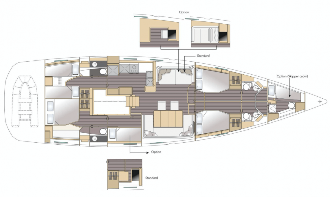 Jeanneau Jeanneau 64 Layout 1