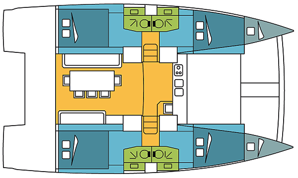 Catana-catamaran Bali 40 Layout 1