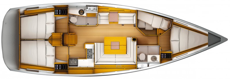 Jeanneau Sunodyssey 449 Layout 1