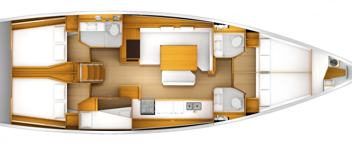 Jeanneau Sunodyssey 519 Layout 1