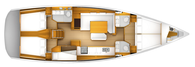 Jeanneau Sunodyssey 519 Layout 1