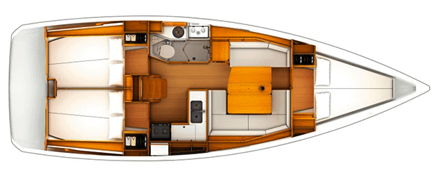 Jeanneau Sunodyssey 389 Layout 1