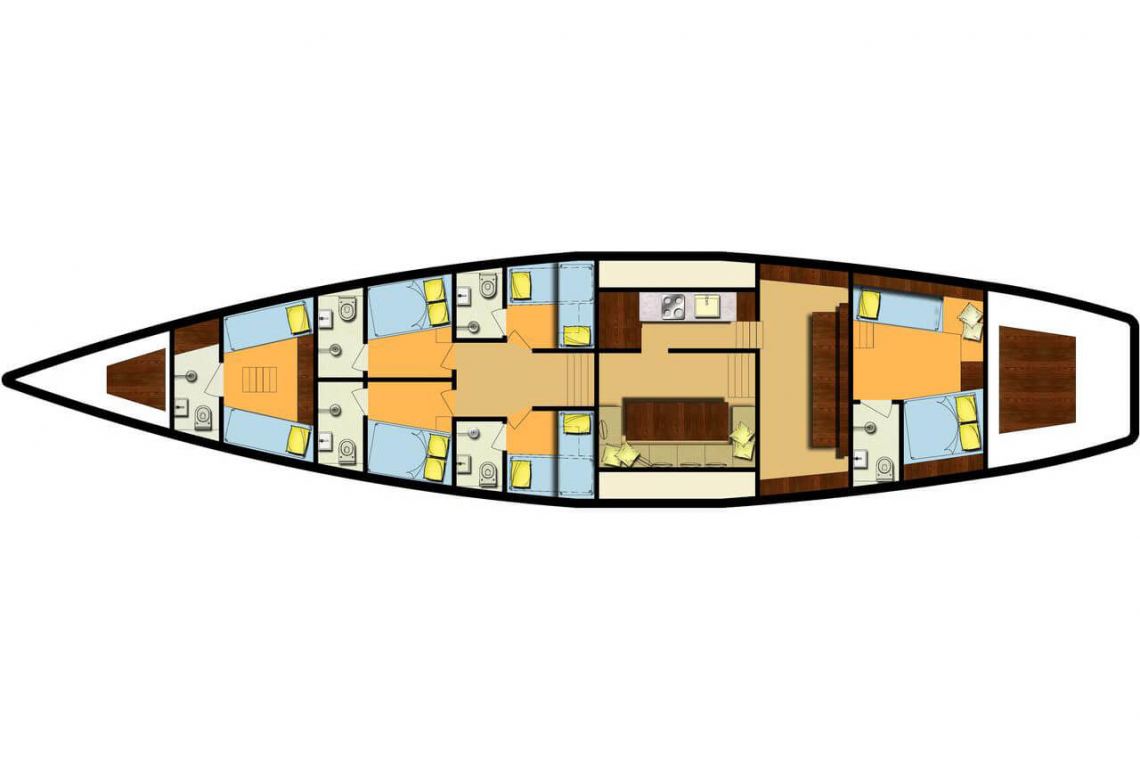 Custom Ketch 26m Layout 1