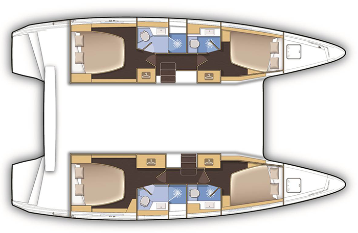 Lagoon-catamaran Lagoon 42 Layout 1