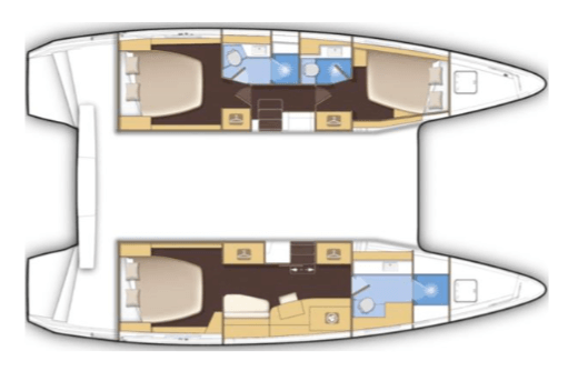 Lagoon-catamaran Lagoon 42 Layout 1