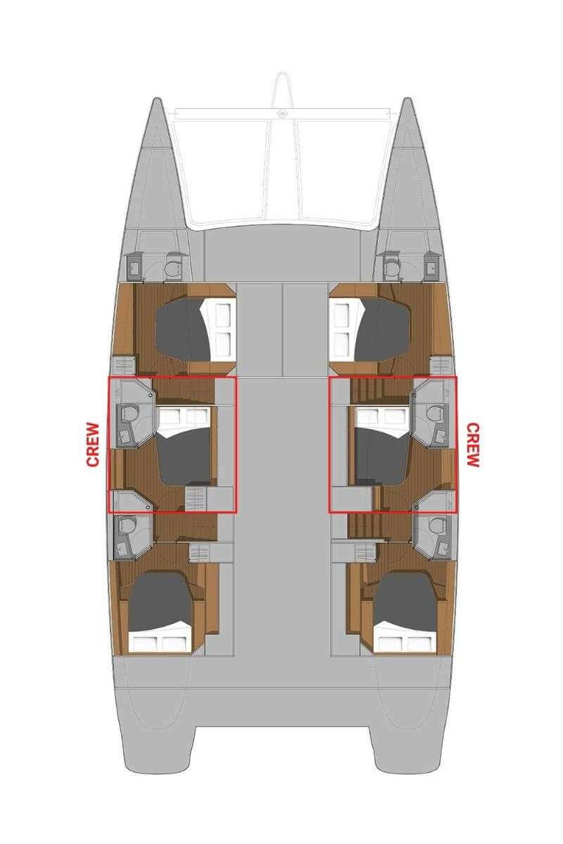 Fountaine-pajot Ipanema 58 Layout 1