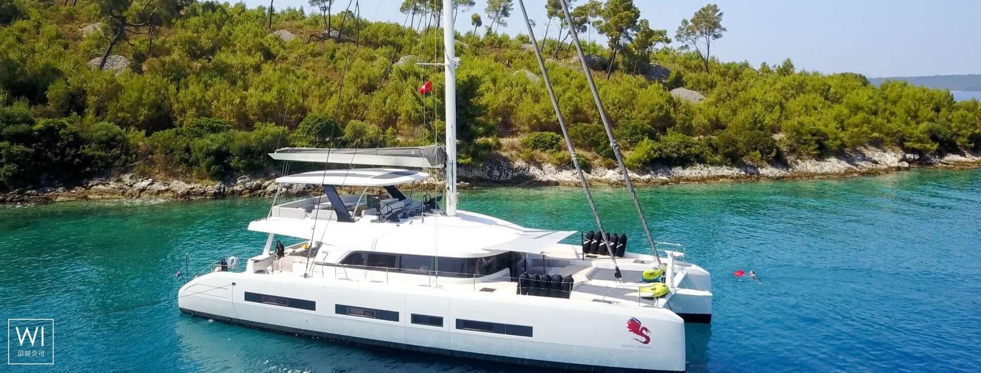 Adriatic Dragon  Lagoon Catamaran Lagoon 77 Exterior 1