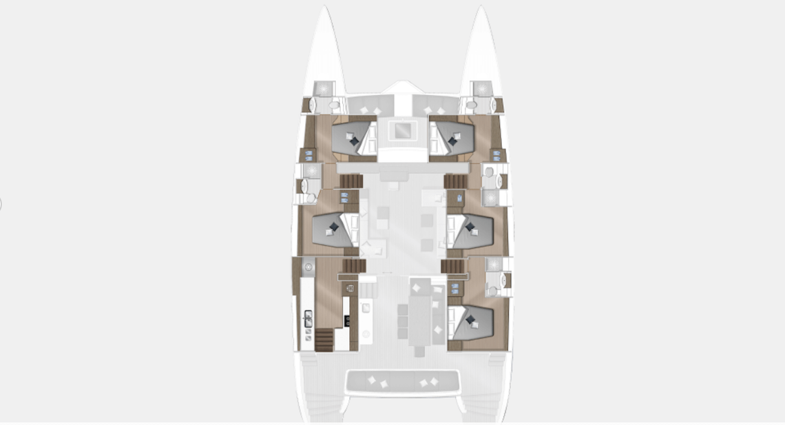 Lagoon-catamaran Power 630 Layout 1