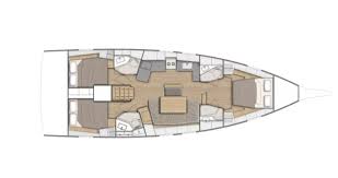 Beneteau Oceanis 461 Layout 1