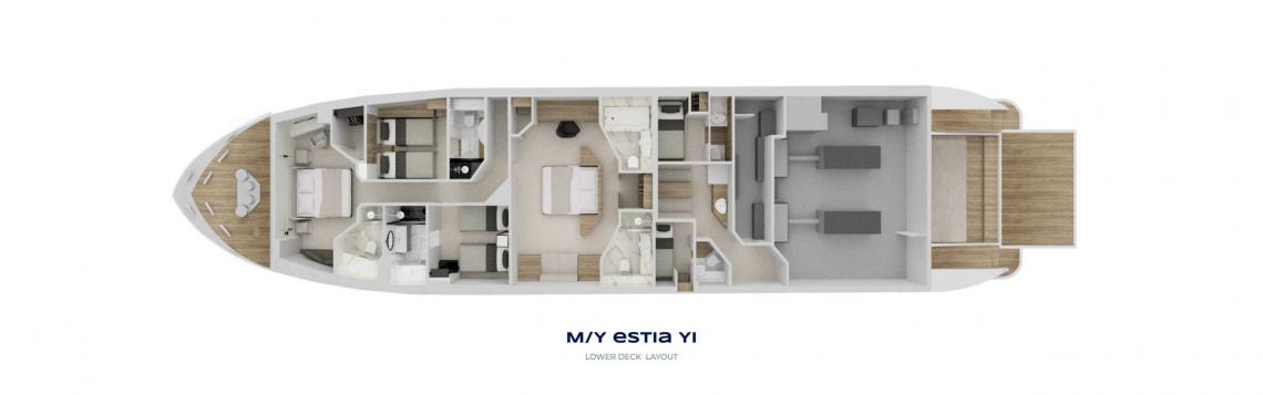 Ferretti Yacht 880 Layout 1
