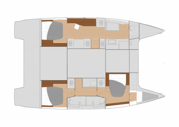 Fountaine-pajot Saona 47 Layout 1