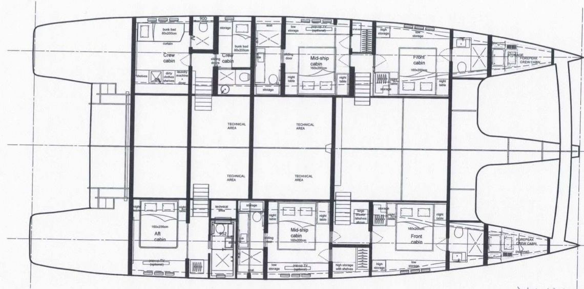 Sunreef-yachts Sail 80 Layout 1