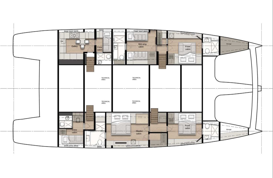 Sunreef-yachts Sail 80 Layout 1
