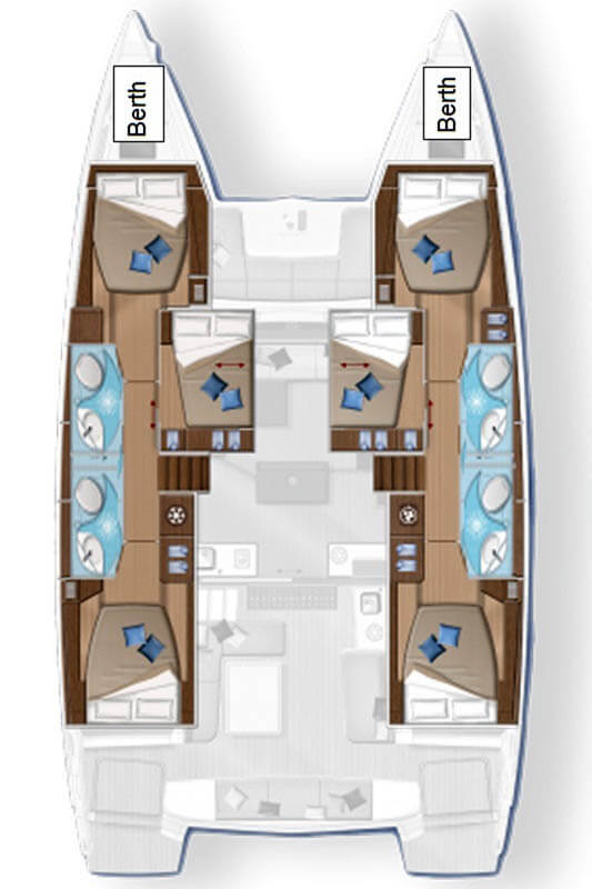 Lagoon-catamaran Lagoon 50 Layout 1