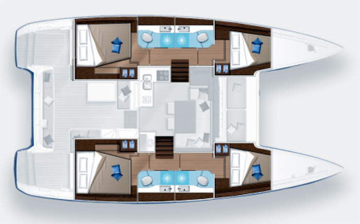 Lagoon catamaran rental