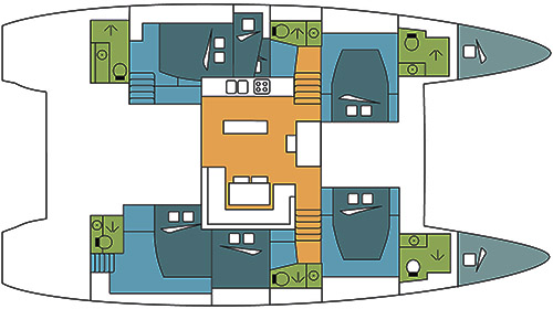 Lagoon-catamaran Lagoon 52 Layout 1