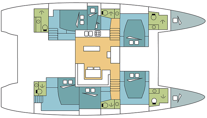 Lagoon-catamaran Lagoon 52 Layout 1