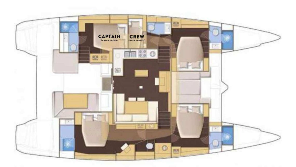 Lagoon-catamaran Lagoon 52 Layout 1