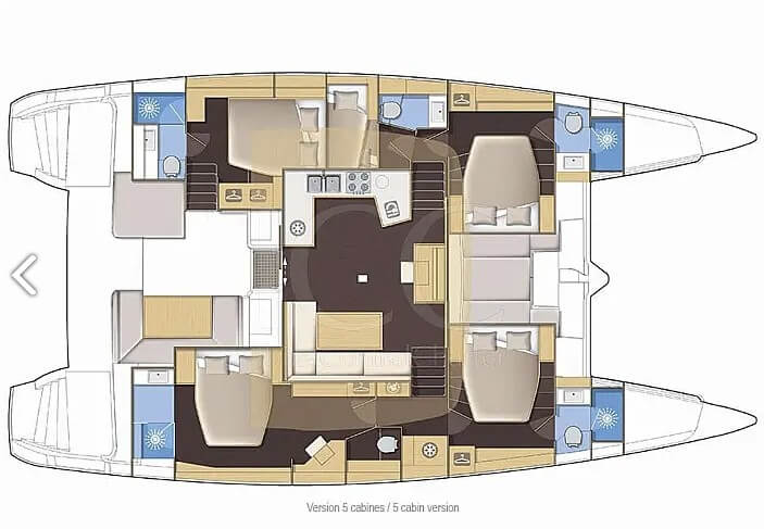 Lagoon-catamaran Lagoon 52 Layout 1