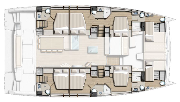 Catana-catamaran Bali 54 Layout 1