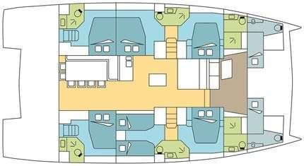 Catana-catamaran Bali 54 Layout 1