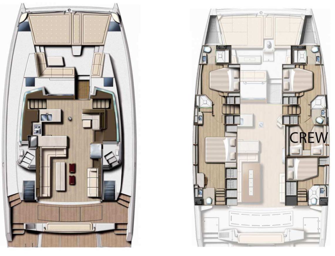 Catana-catamaran Bali 54 Layout 1